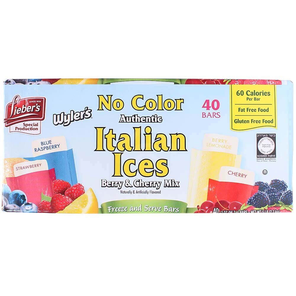 Lieber's Berry & Cherry No Color Italia, 40 Pk | Certo Market