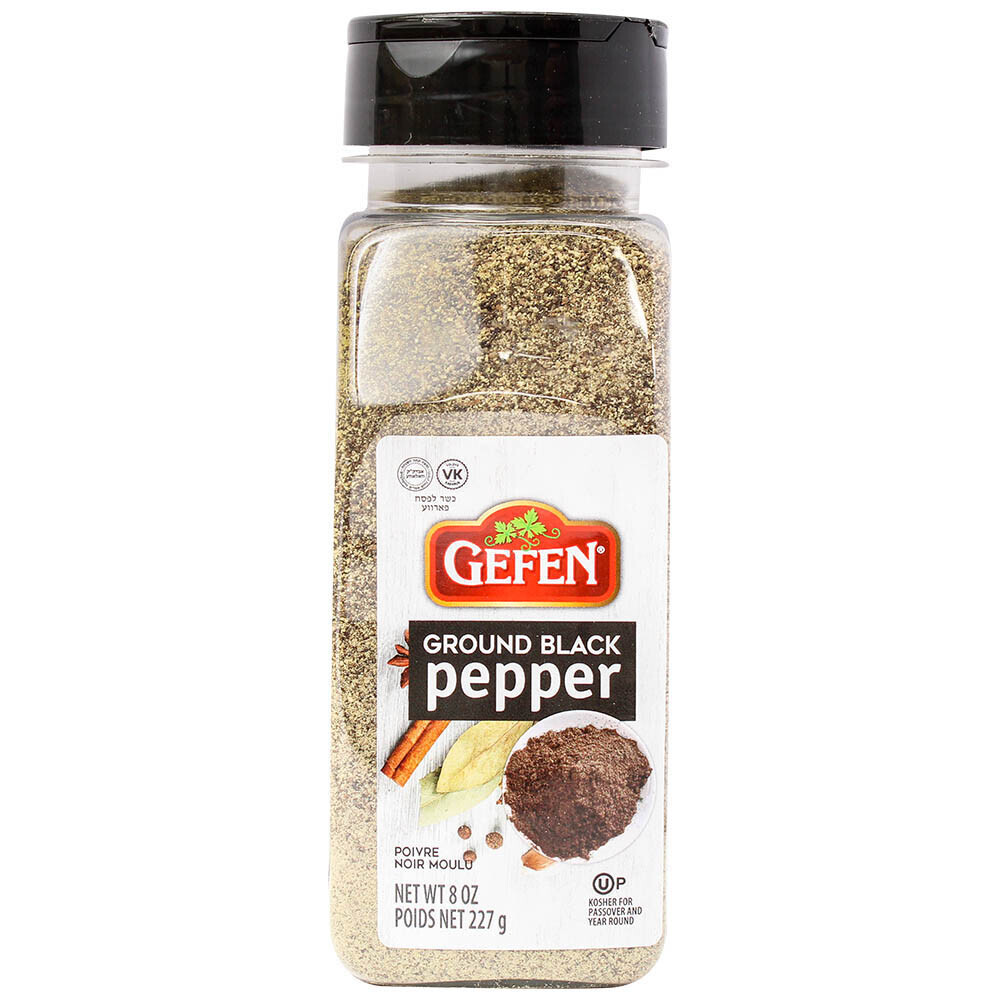 Gefen Deluxe Ground Black Pepper, 8 Oz | Certo Market